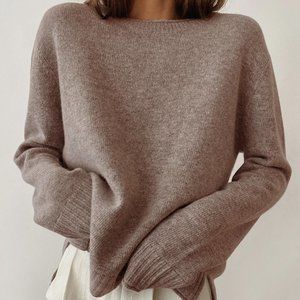 Jenni Kayne Everyday sweater in Taupe